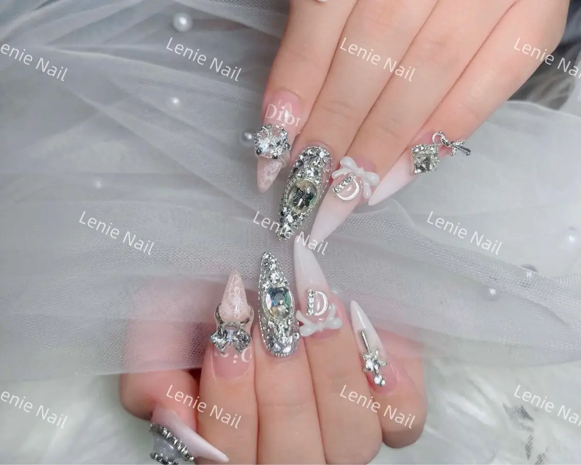 ネイル アートネイル 韓国ネイル 持ち込み ワンホンネイル ハンドネイル Lenie Nail Salonのネイルデザイン