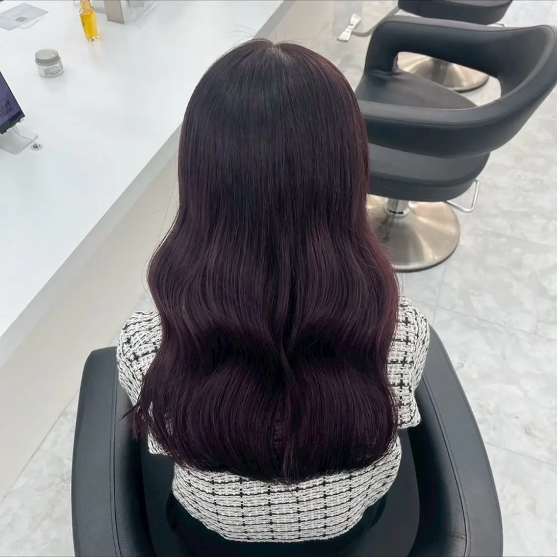 カラー 黒髪 卒業式のヘアスタイル 縮毛矯正 ヘアカラー 🍒renka🍒 ボブ/ショート/暖色のヘアスタイル