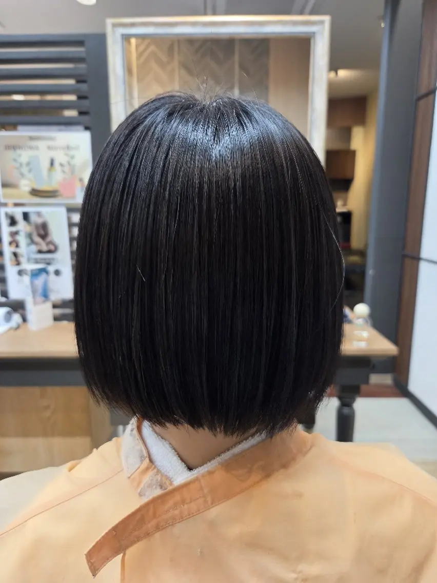 ショート 縮毛矯正 ナカオ シュウヘイのヘアスタイル
