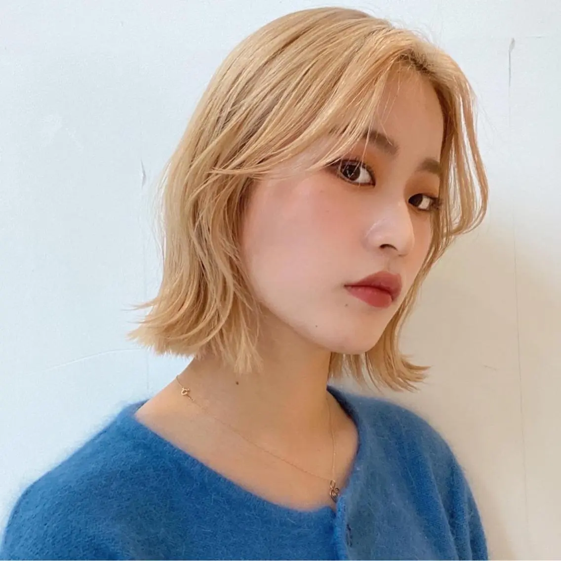 ショート カラー ブリーチ ボブ カット ヘアカラー トリートメント レイヤー専門家 ダブルカラー修のヘアスタイル