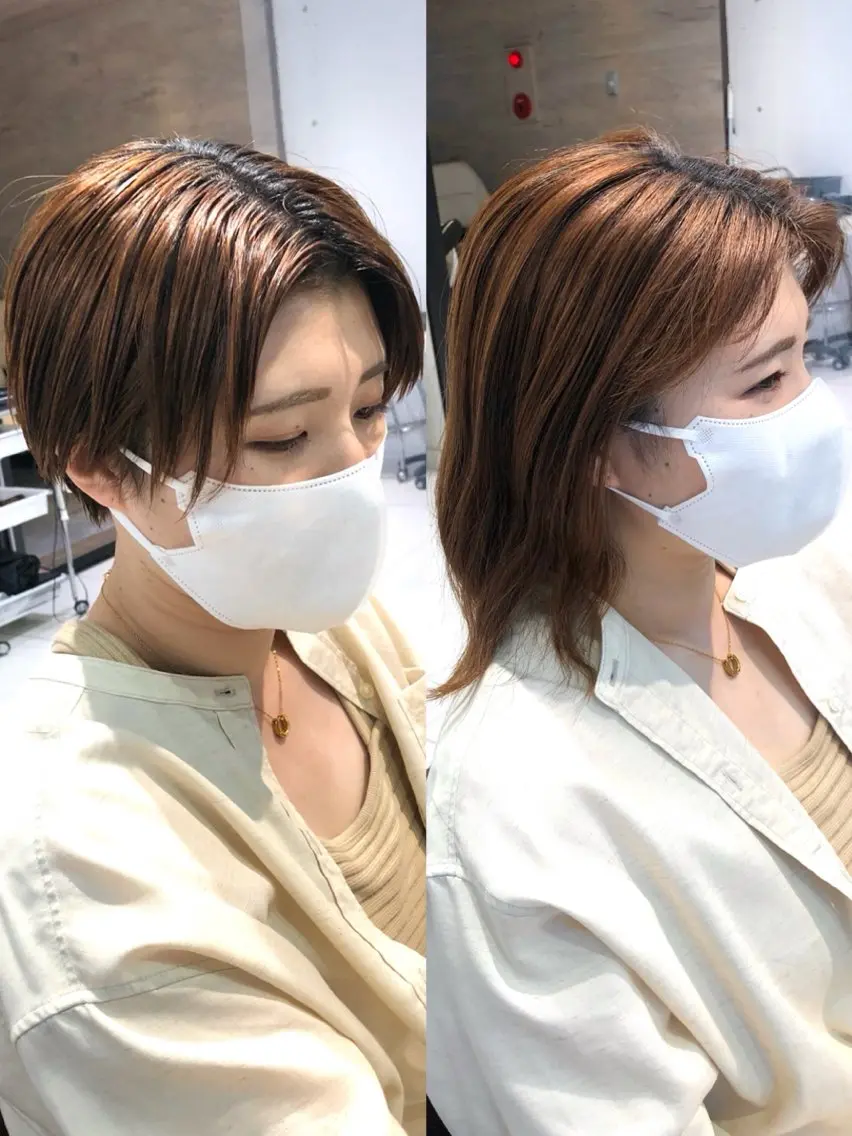 ショート カット ヘッドスパ ヘアドネーション/ ショート・ボブのヘアスタイル