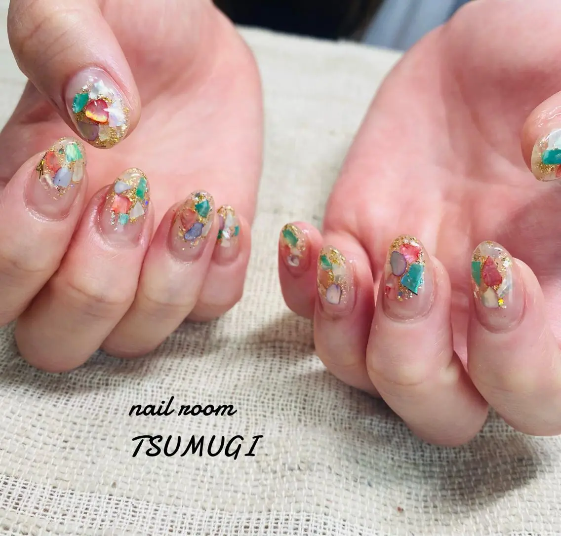 ネイル ハンドネイル nailroom TSUMUGIのネイルデザイン
