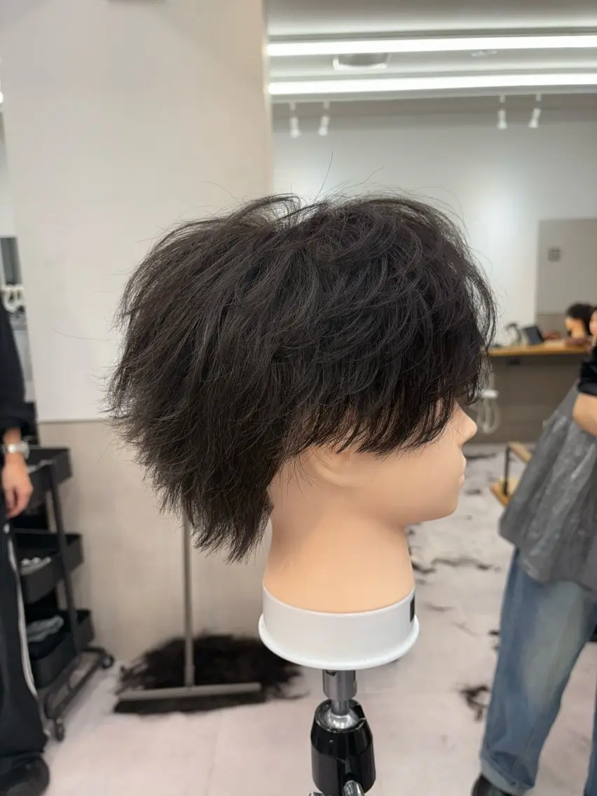 【メンズ似合わせセンターパート🖤】期間限定無料モデル✨5/29 14:00〜の写真