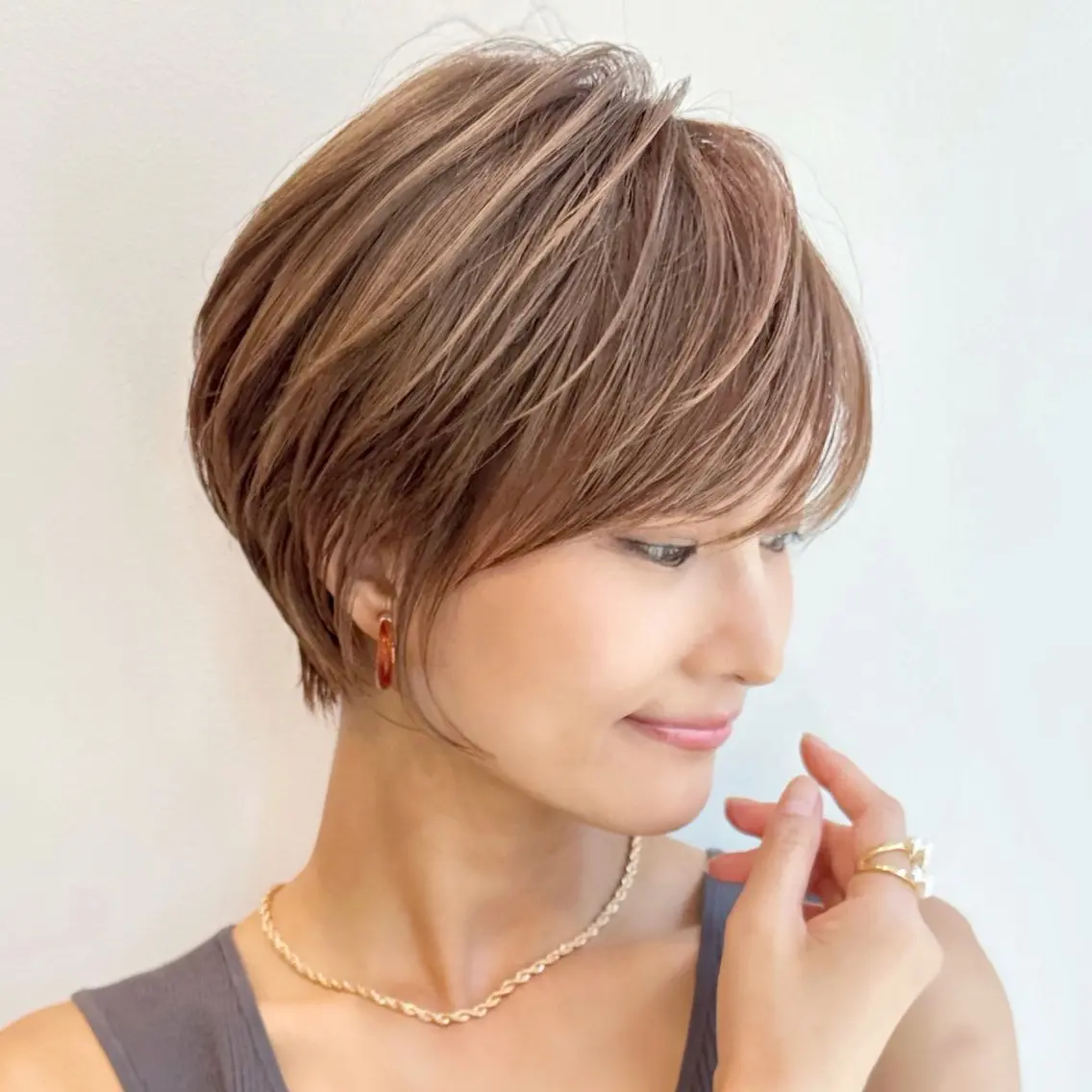ショート ショートヘア ✨大人ショート専門 カットモデル/銀座のヘアスタイル