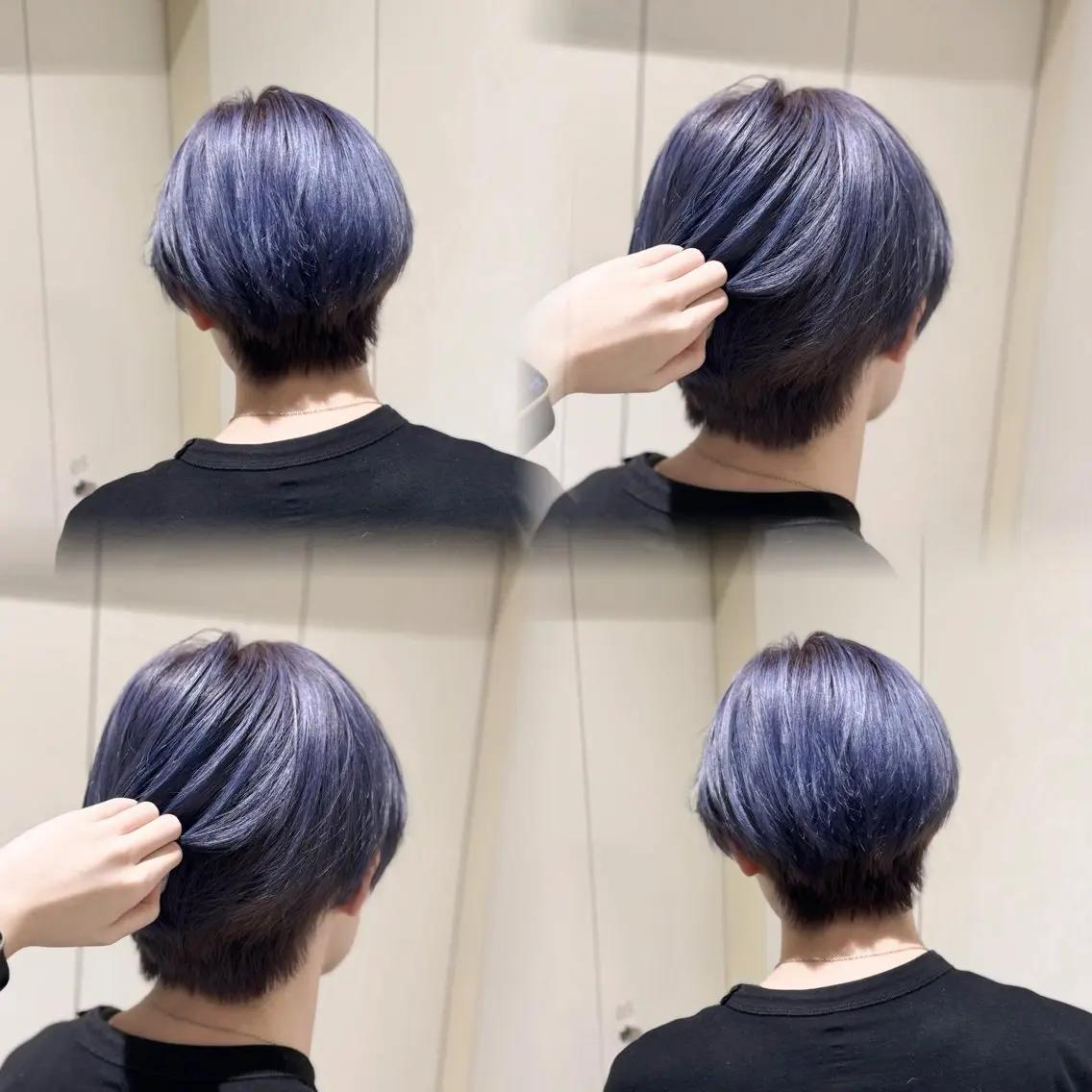 👦🏻メンズ限定👦🏻《ミニモ限定50%Off‼️》カット✂️+ブリーチ💫+カラー💜22200≫6300の写真