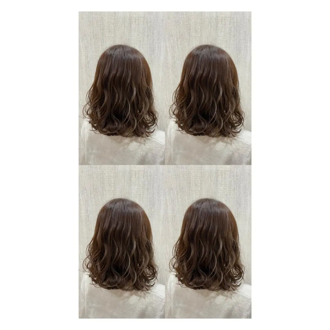 ミディアム カラー カット ヘアカラー トリートメント 店長✨レイヤー✖️ 髪質改善✖️韓国ヘアのヘアスタイル