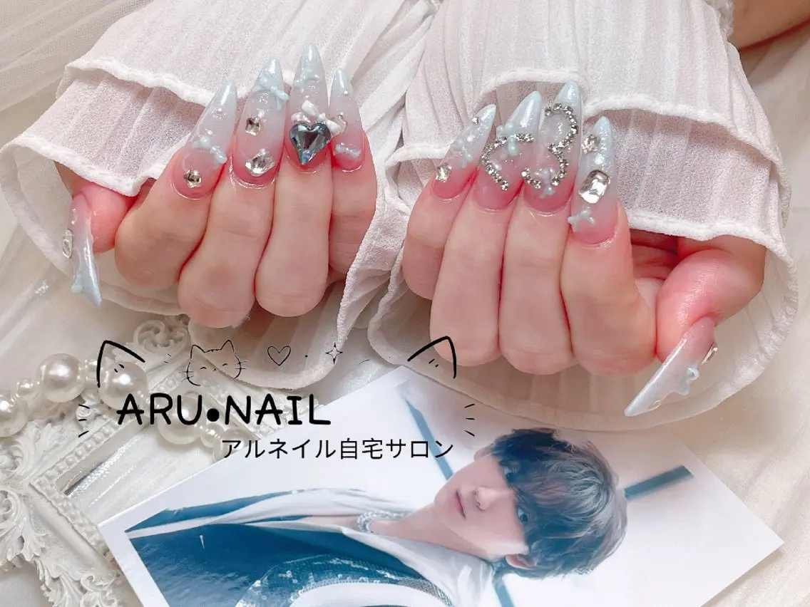 ネイル ネイルチップ ARU·NAIL 自宅サロン港区宝神のネイルデザイン