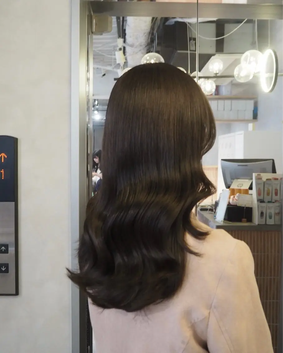 セミロング カラー カット ヘアカラー トリートメント hayato / 梅田のヘアスタイル