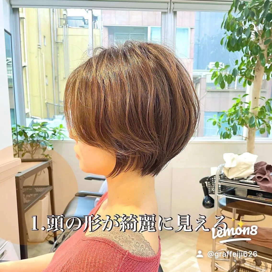 ショート 木下英治/ボブ ショート銀座のヘアスタイル