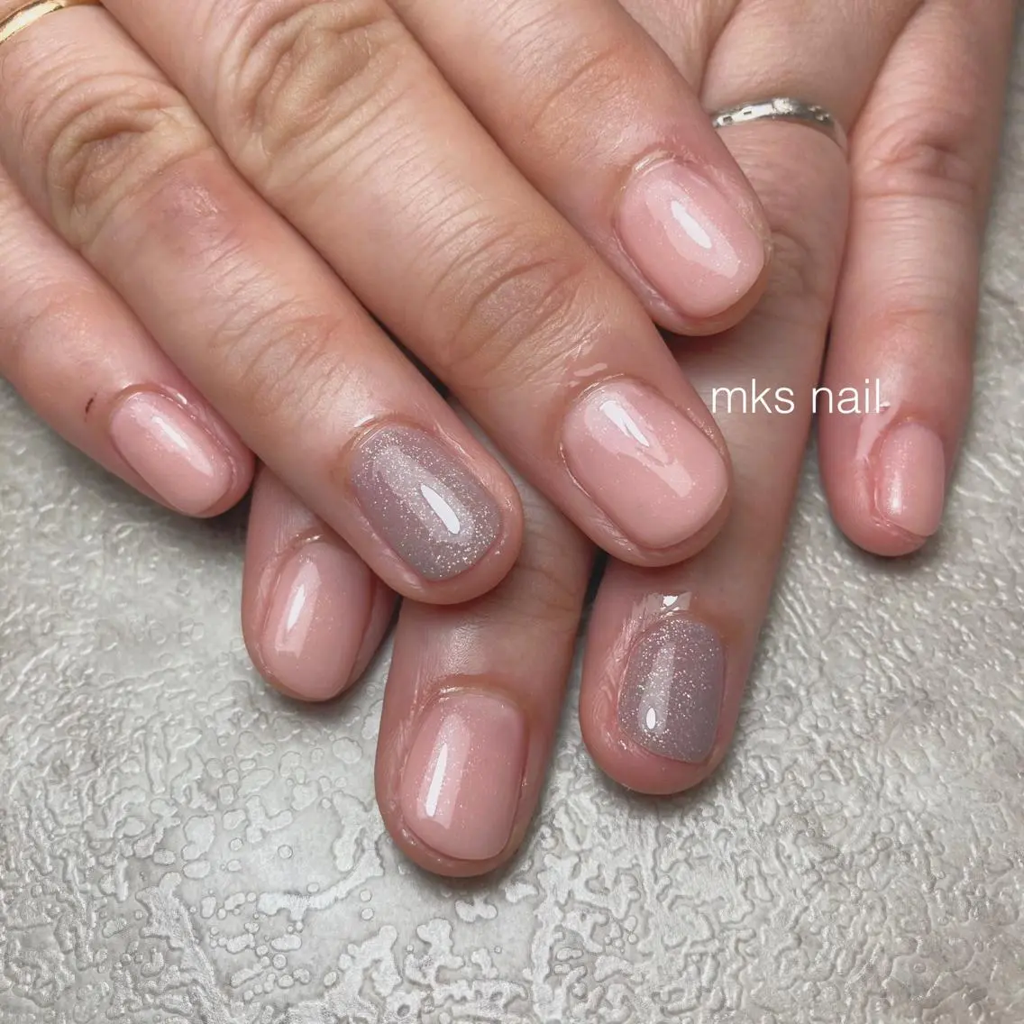 ネイル ハンドネイル mks＊nail //  枚方長尾のネイルデザイン