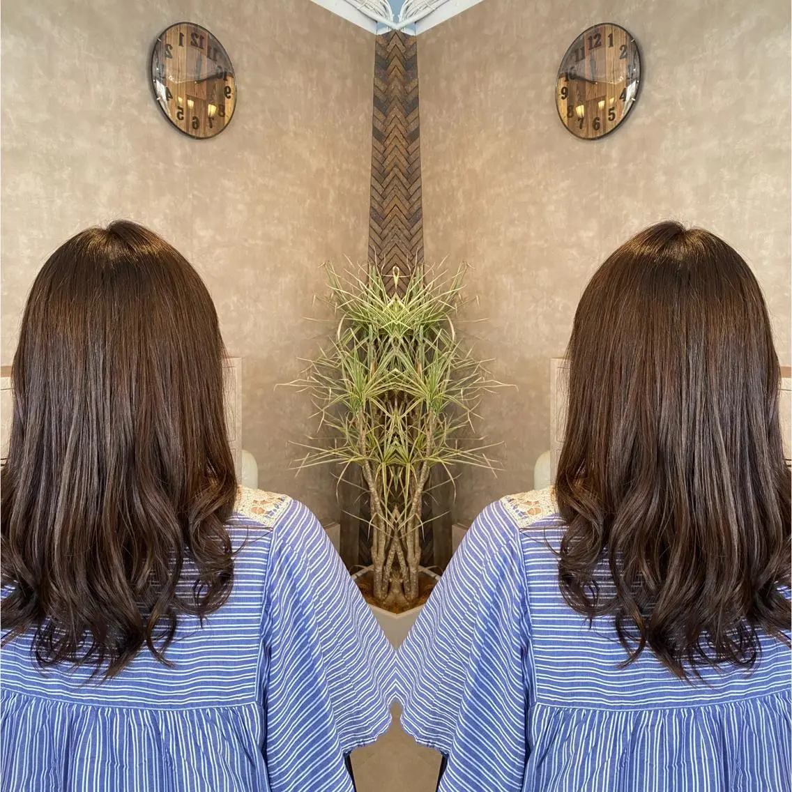 ロング カラー tocca 💜石田愛結💜のヘアスタイル