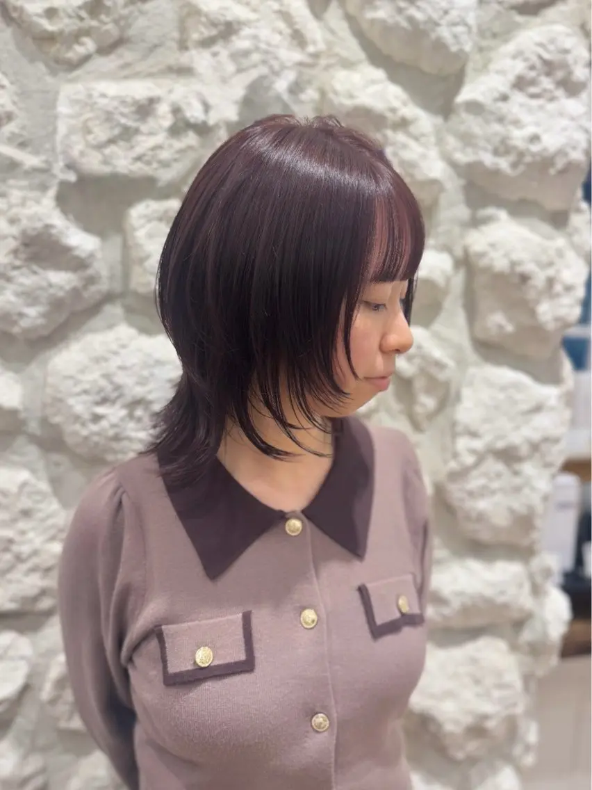 ミディアム kanako 🦋🫧のヘアスタイル