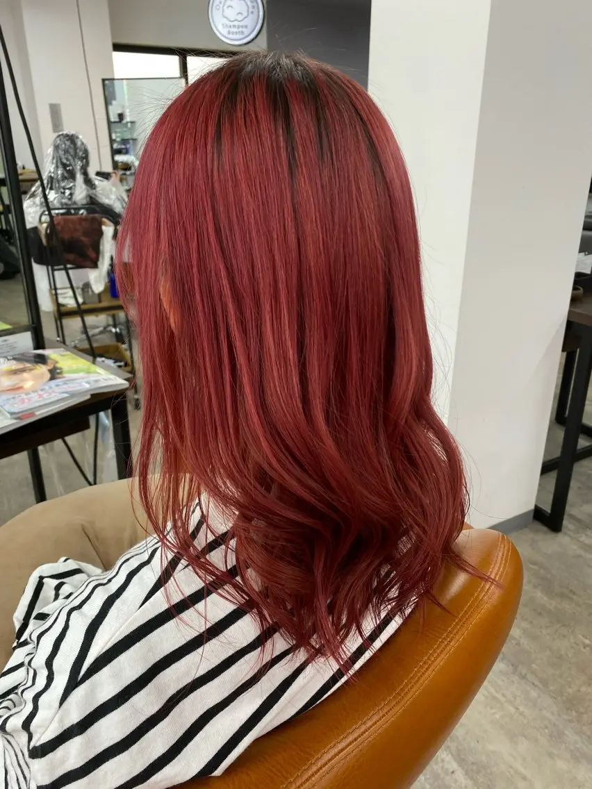 カラー 🐶横山 楓真🐶 Rudus新保のヘアスタイル