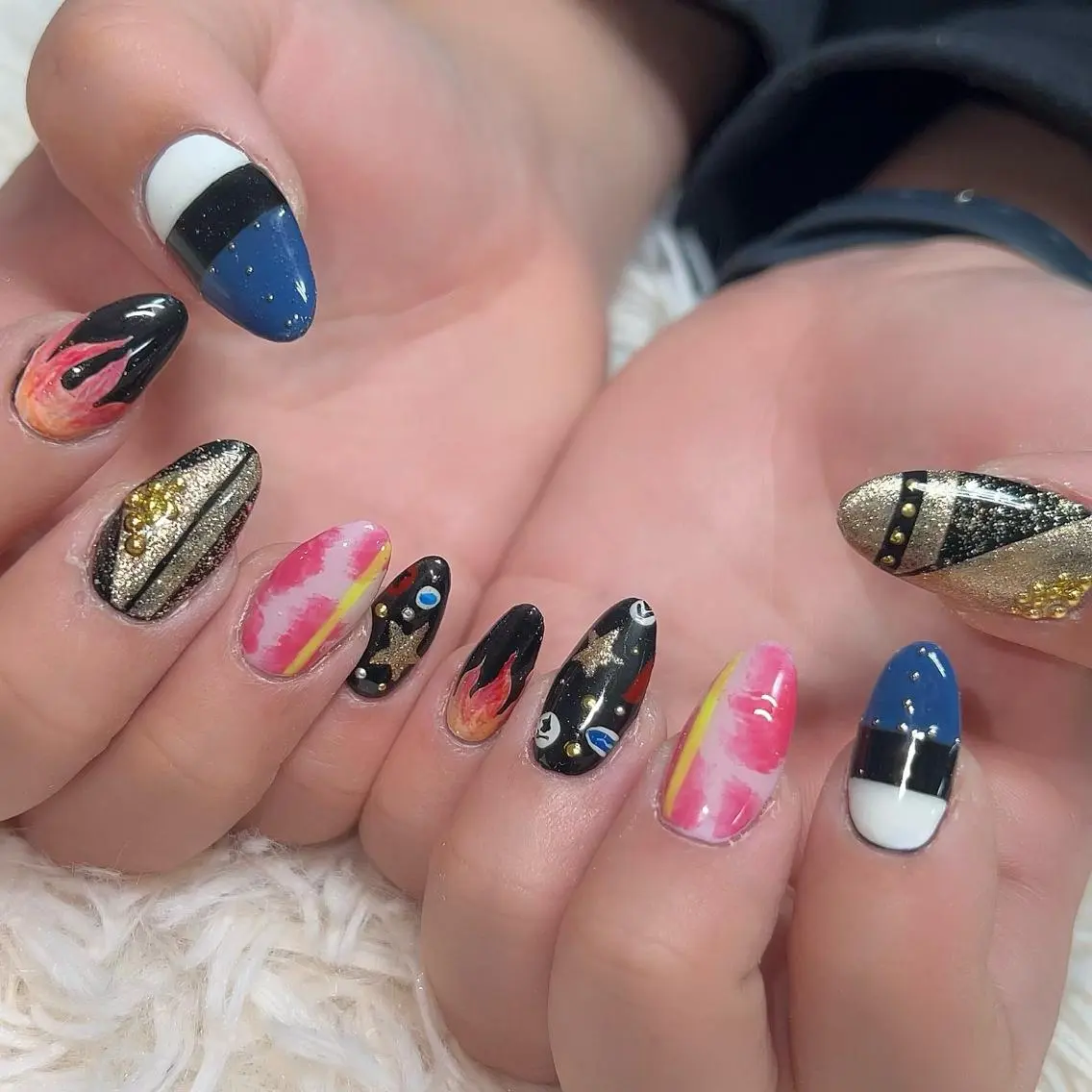 ネイル ハンドネイル 【Yappy🌈】 💖P-tanaのネイルデザイン