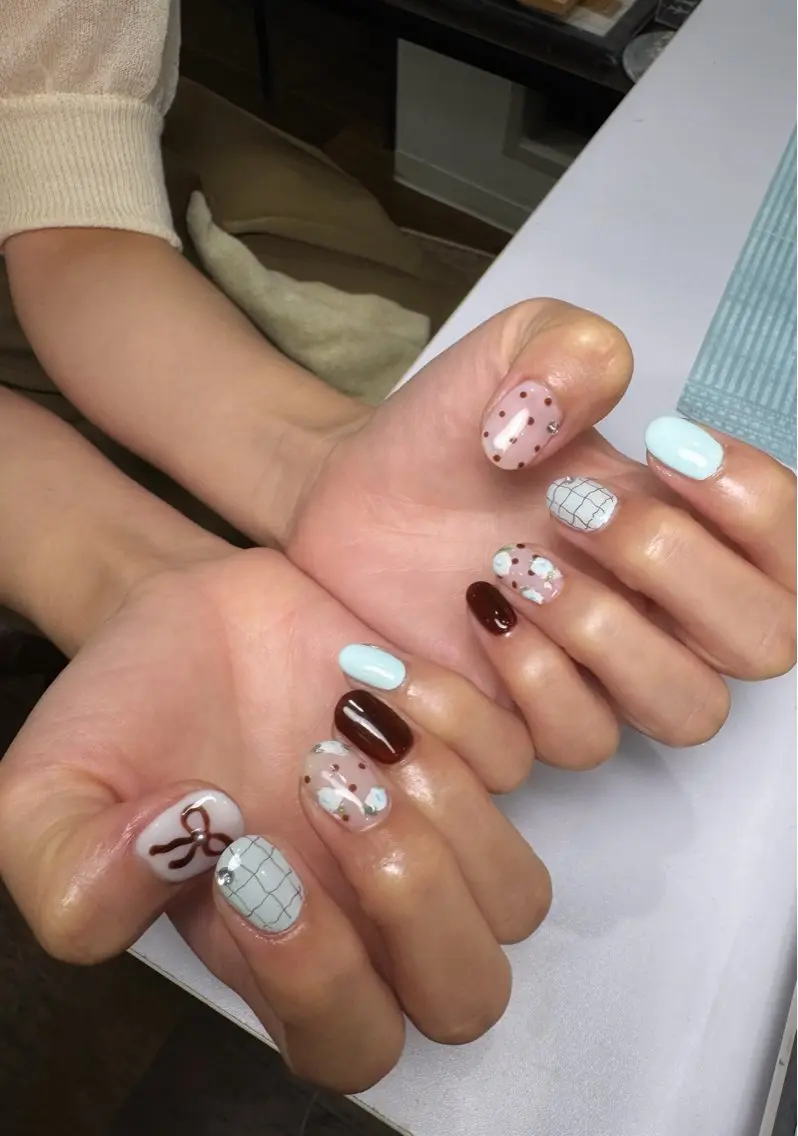 ネイル ハンドネイル Nail Leo梅田 nanohaのネイルデザイン