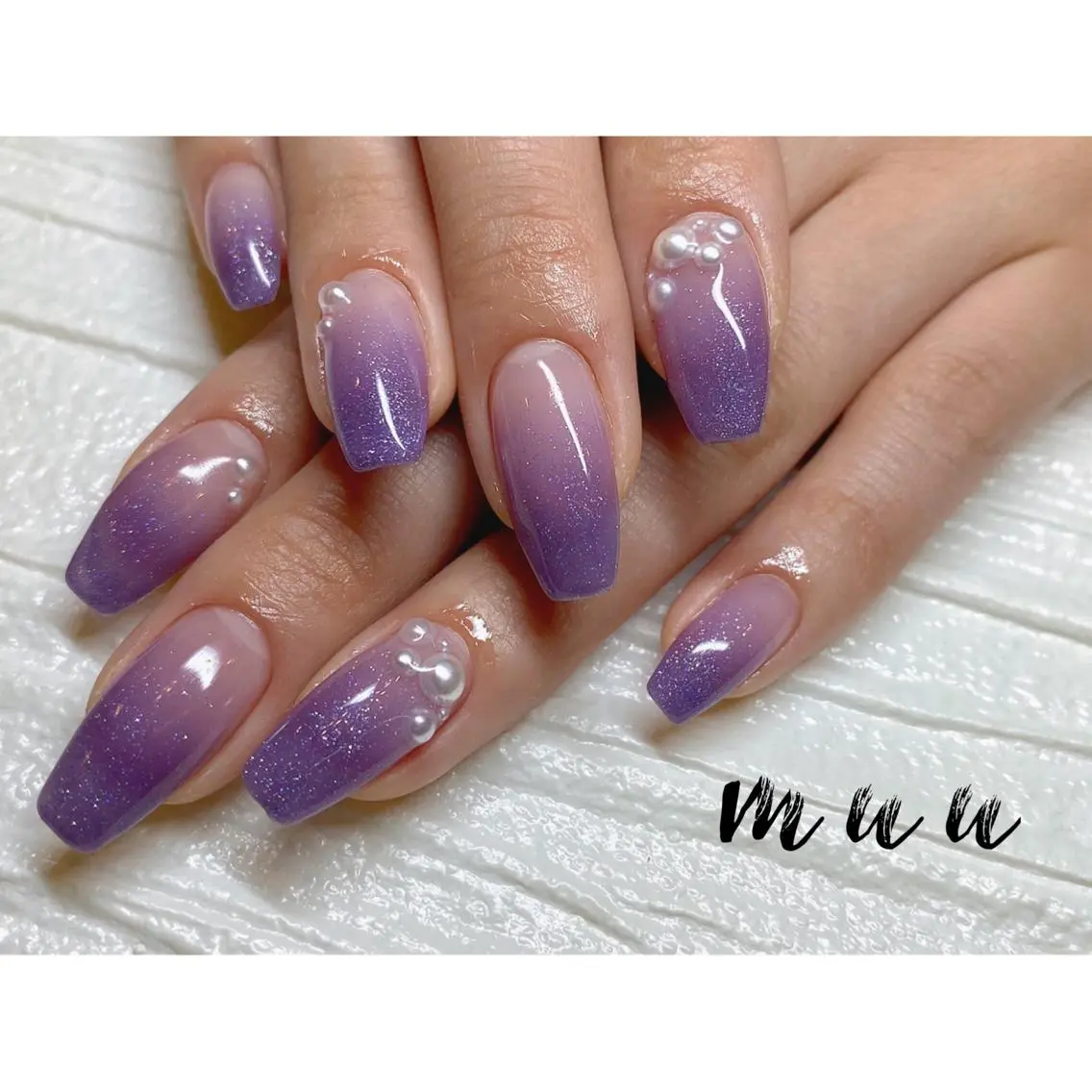 ネイル ストーンネイル muu nailのネイルデザイン