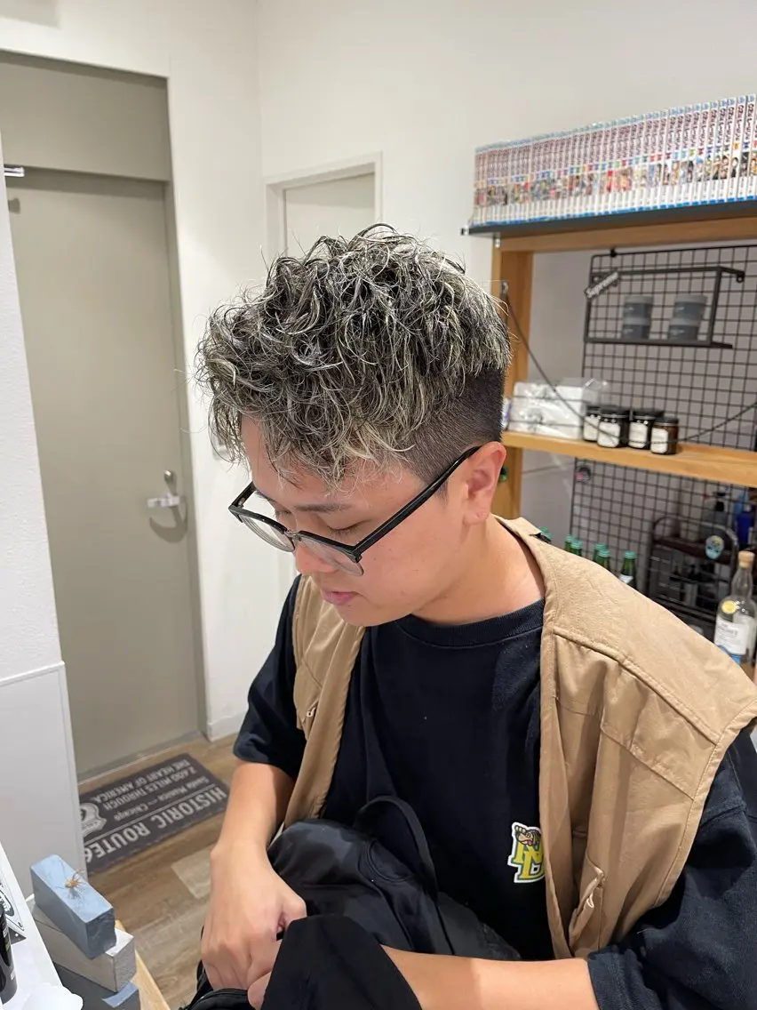 2週間以内のカットメンテナンスの写真