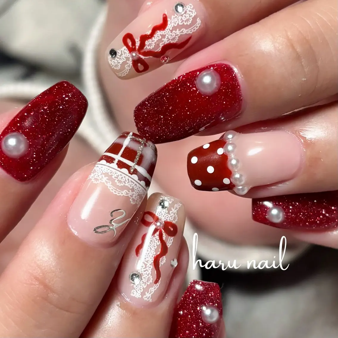 ネイル ハンドネイル harunail Shionのネイルデザイン