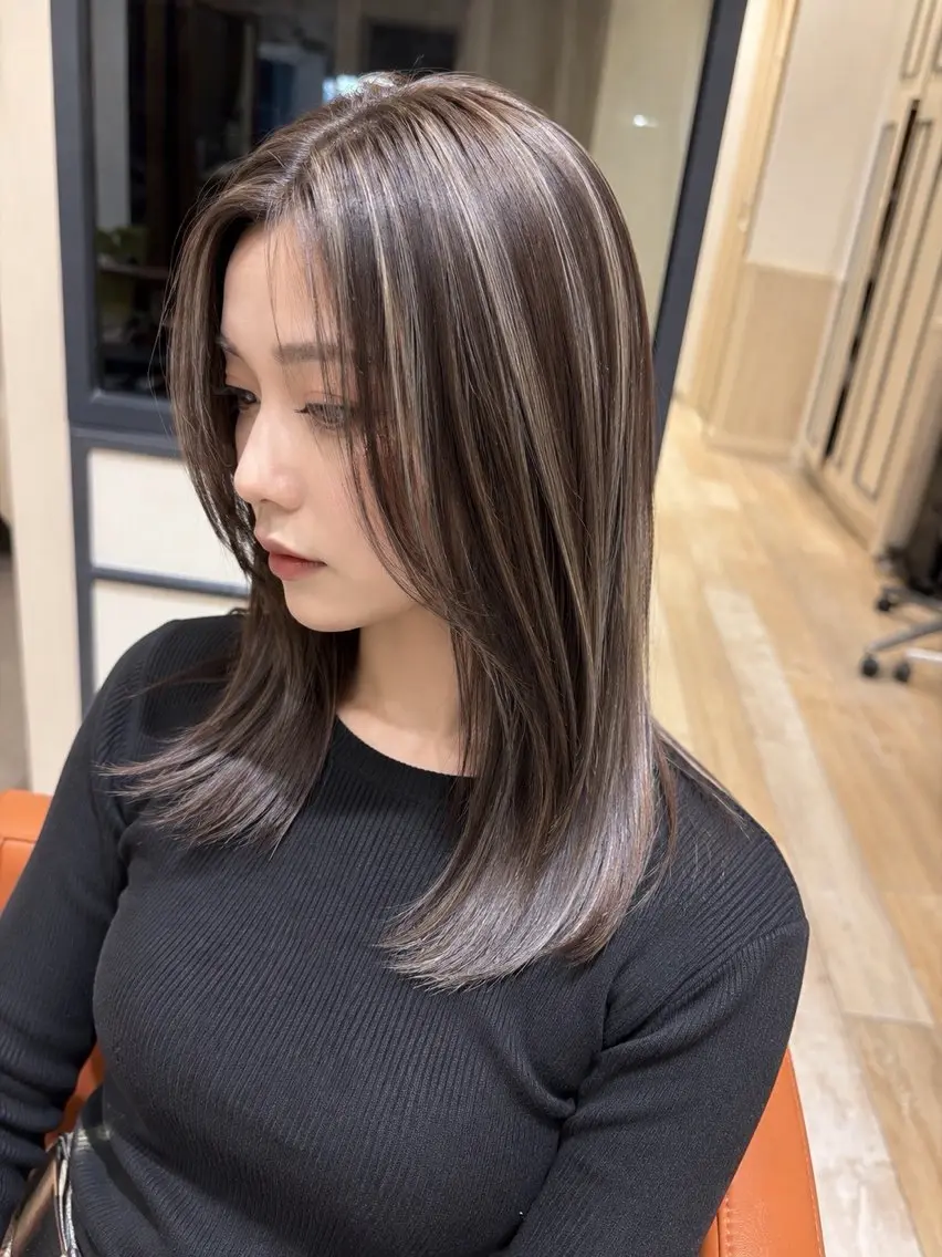 カラー 近 大和のヘアスタイル