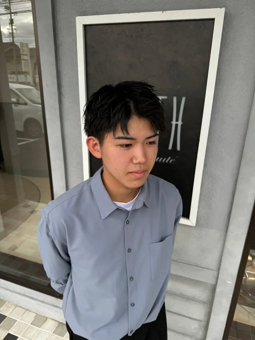メンズ カット 保坂 瞭のヘアスタイル