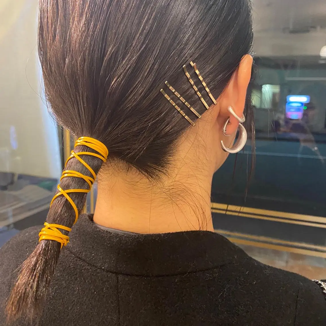 ショート カラー ヘアアレンジ マツエク・マツパ Kawaguchi Arisaのヘアスタイル