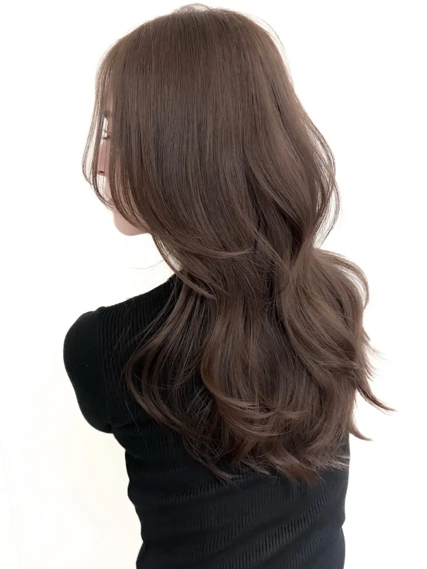 ロング ショートボブ ボブ ハイライト 髪質改善 レイヤーカット ボブ/縮毛矯正/美髪 似合わせ/透明感カラのヘアスタイル