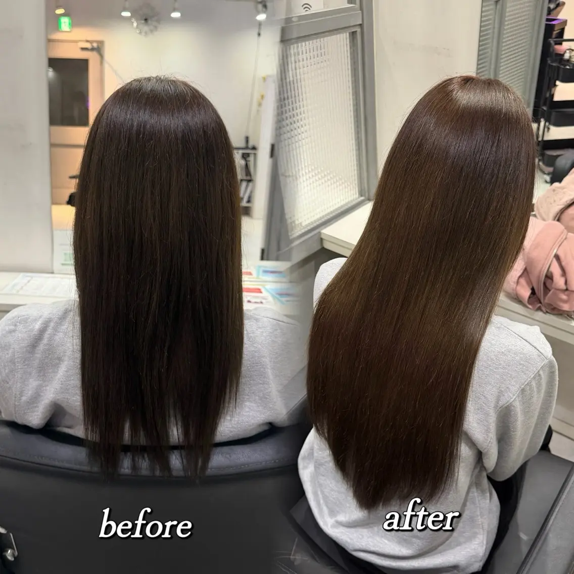 ロング カラー エクステ 🦋REISA🦋 エクステ×ハイトーンのヘアスタイル
