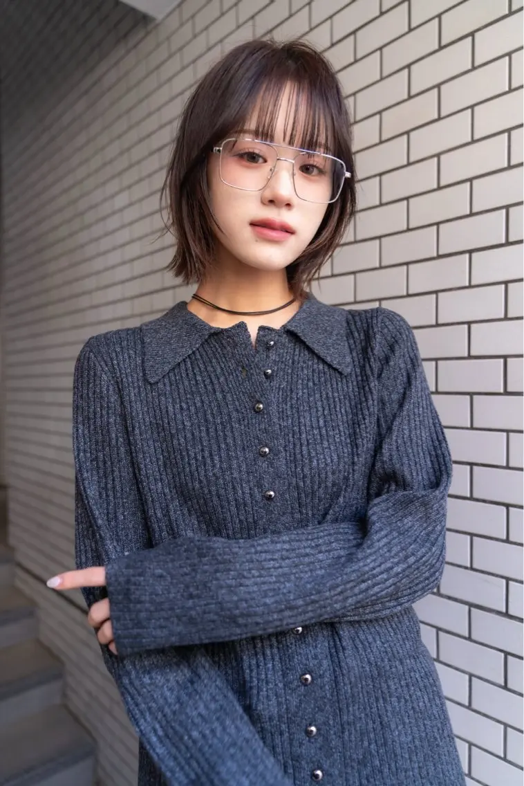 カラー green / MISUZUのヘアスタイル