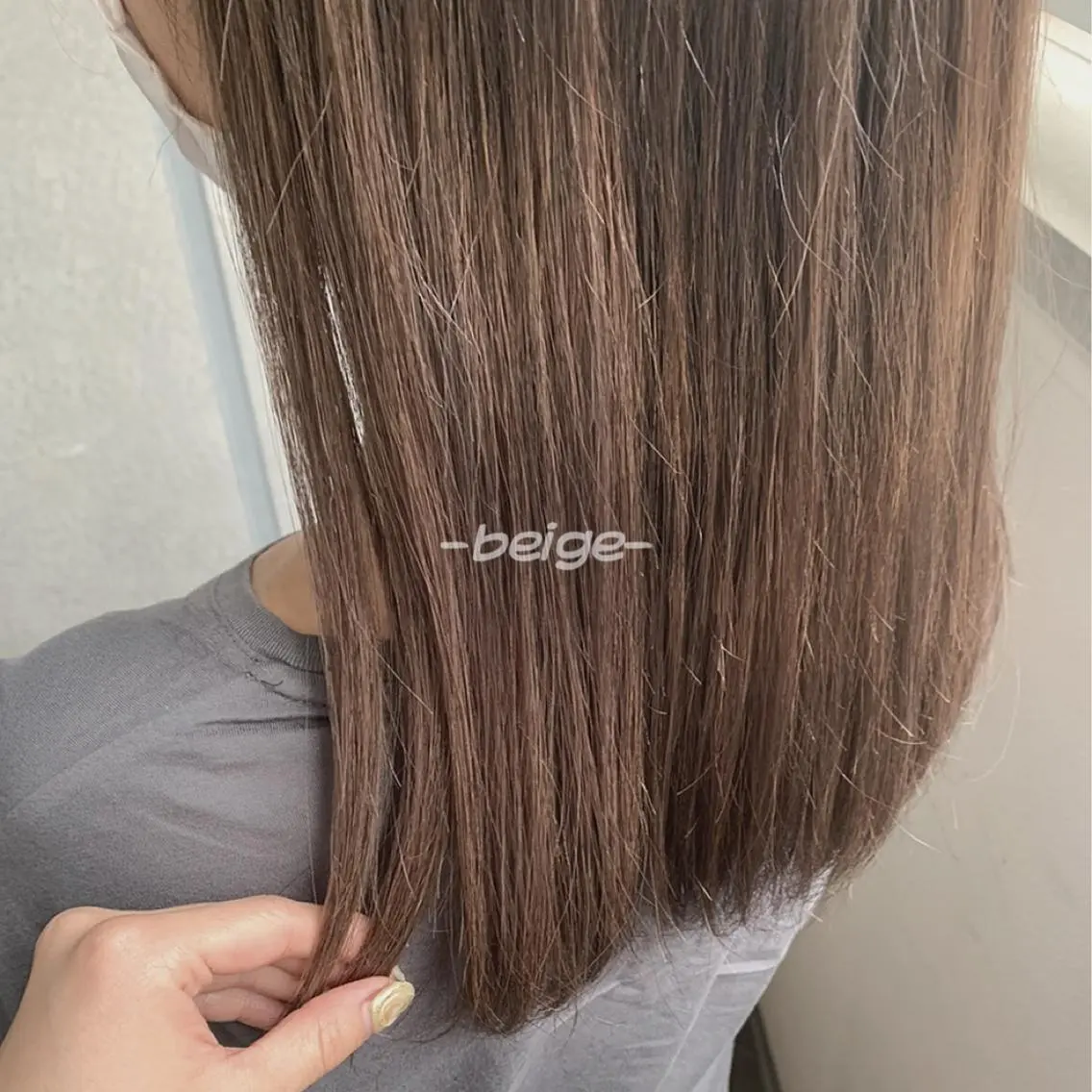 セミロング カラー パーマ ヘアアレンジ メンズ キッズ ネイル マツエク・マツパ ヘアカラー トリートメント 横浜Bob美容師🤎 ERINAのヘアスタイル