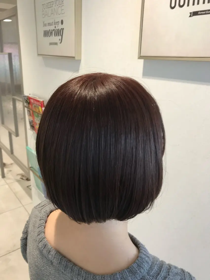 ショート カラー カット ヘアカラー mayu なかもずのヘアスタイル