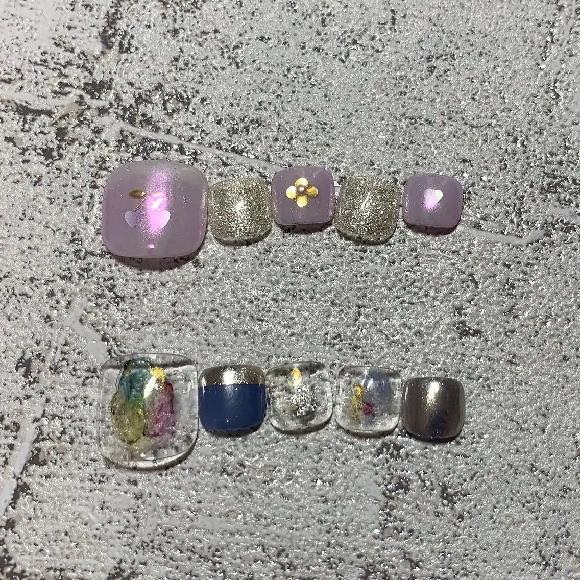 ネイル フットネイル lylynail YUUKAのネイルデザイン