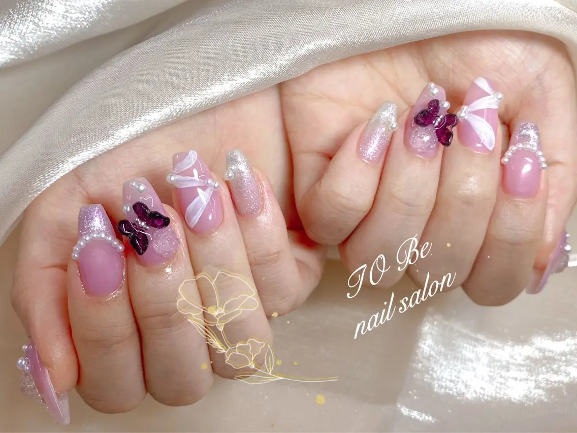 ネイル ハンドネイル ハンドケア 🦋To Be スカルプ専門店のネイルデザイン