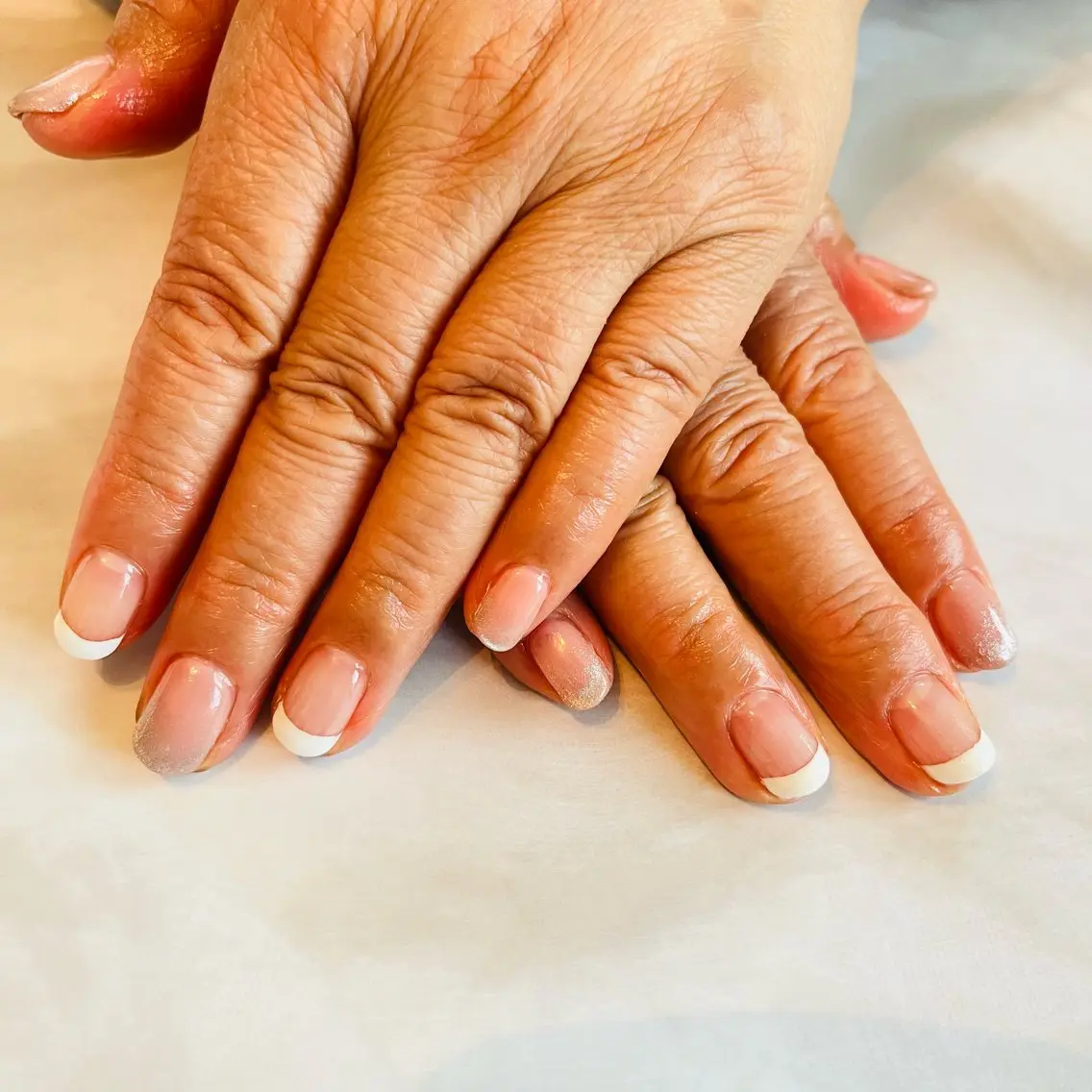 ネイル フレンチネイル マグネットネイル ワンカラーネイル Briwa✨nail 💅enoi ❤︎のネイルデザイン