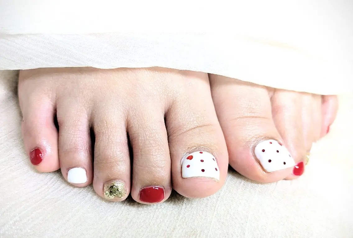 ネイル フットネイル nail space 　nikoのネイルデザイン