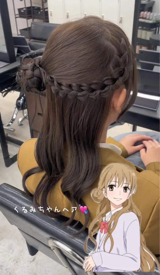 ヘアアレンジ ヘアセット garden 🐈⬛🎀すずねのヘアスタイル