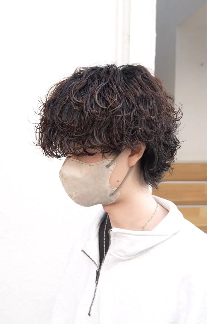 【✨何度でもご利用可能✨】メンズパーソナルカット＋波巻きパーマの写真
