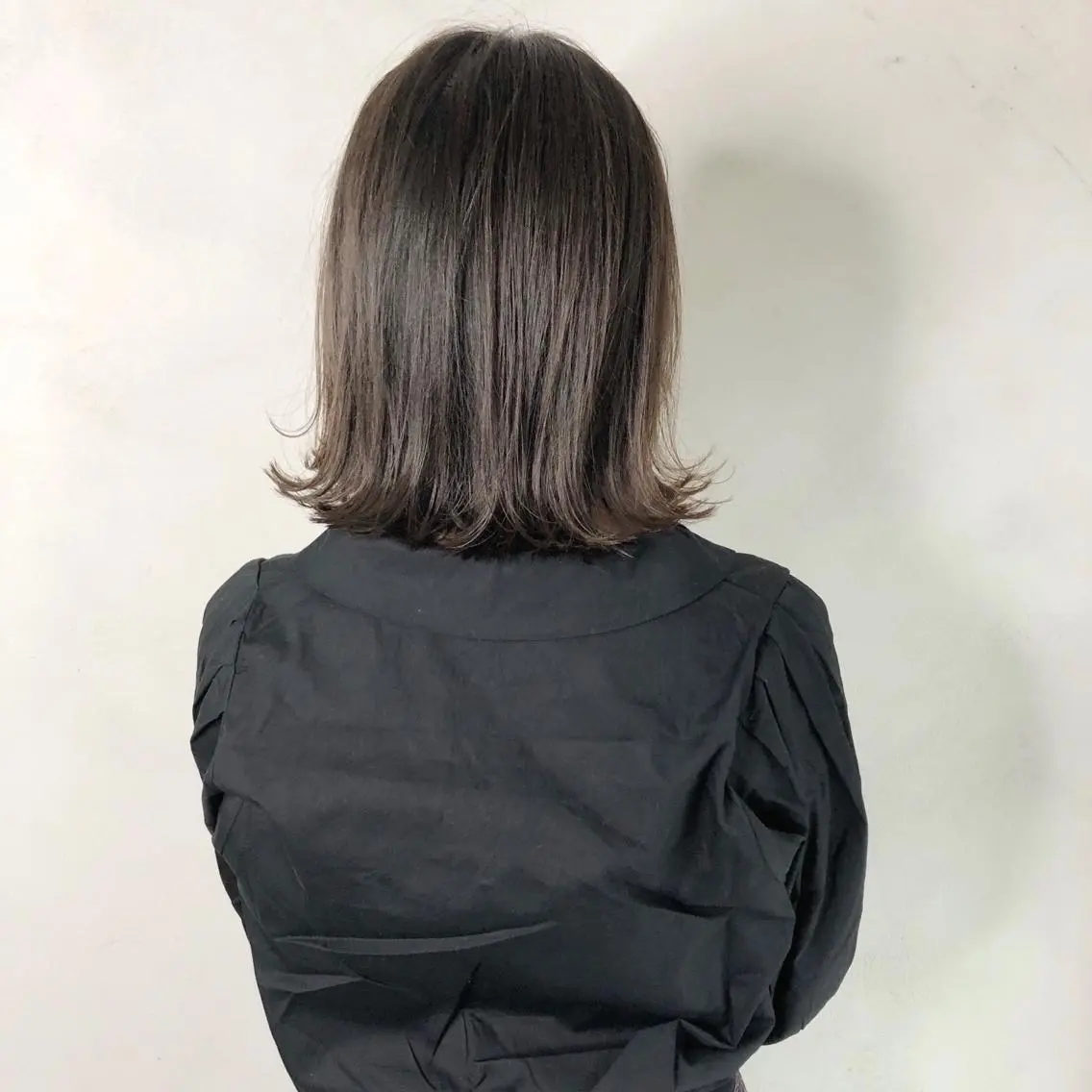 ミディアム カラー カラーモデル募集中 美容室ハピスのヘアスタイル