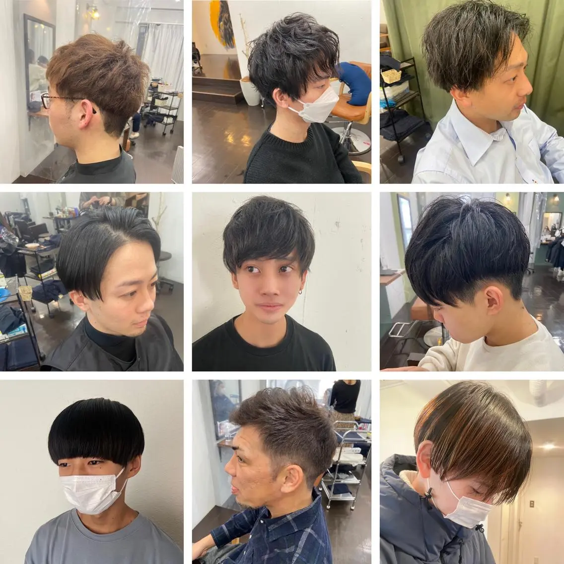 ショート カラー パーマ ヘアアレンジ メンズ キッズ ネイル マツエク・マツパ アイブロウ モヒカン マッシュ 学生(メンズ向け) ソフトモヒカン メンズアイブロウ 久木原 ゆりのヘアスタイル