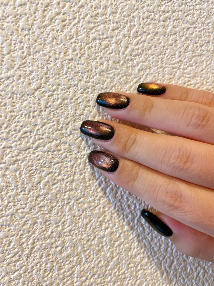 ネイル ジェルネイル キラキラネイル 韓国ネイル マグネットネイル メンズネイル kiki nail たまプラーザのネイルデザイン