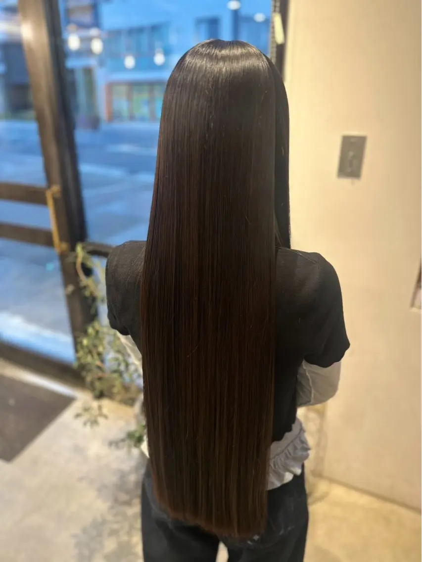 ロング 似合わせカット/ナチ ュラルカラー/meiのヘアスタイル