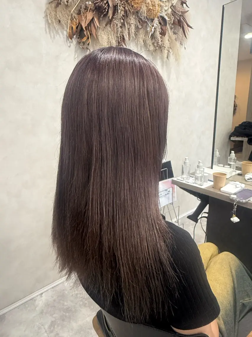 【ダメージが気になる方オススメ🫶🏻】one color➕オージュア 5stepトリートメント🌷の写真