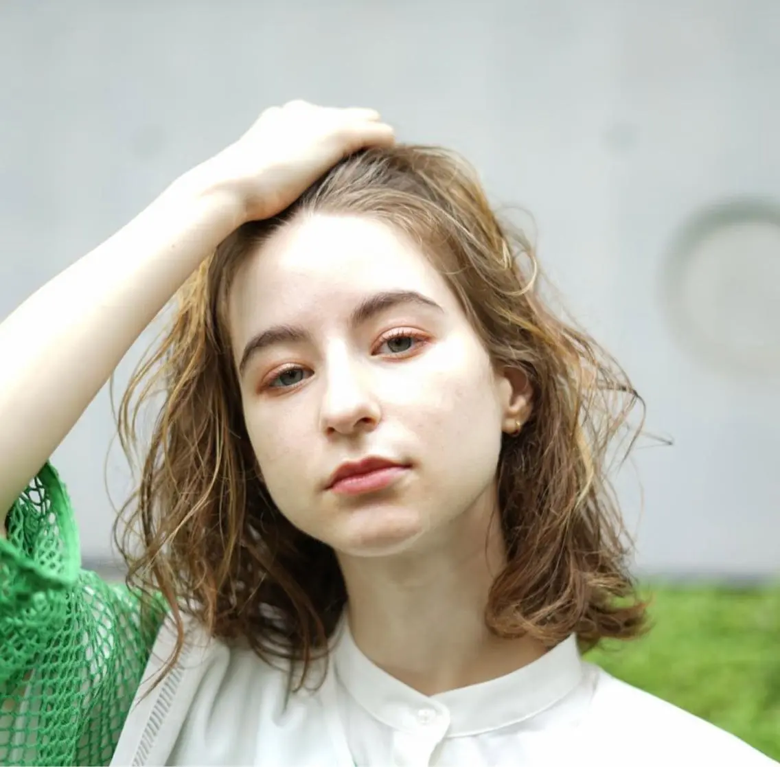 カラー ベージュカラー ブリーチ ダブルカラー ミルクティーベージュ ボブ/レイヤー /河内温太のヘアスタイル