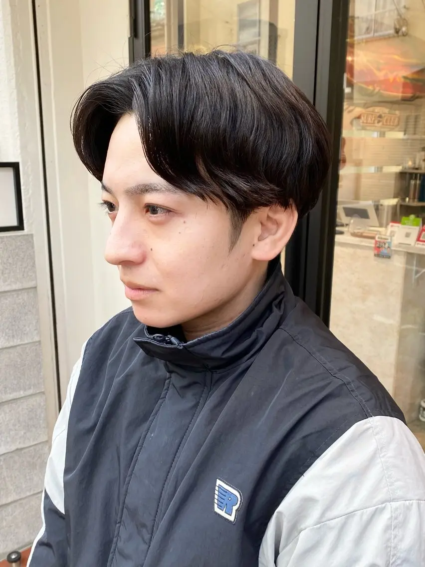 ⭐️ミニモ限定⭐️パーマ+カット+トリートメント(ニュアンス、フェザー、シャドウ)強めシャドウ+¥1100の写真