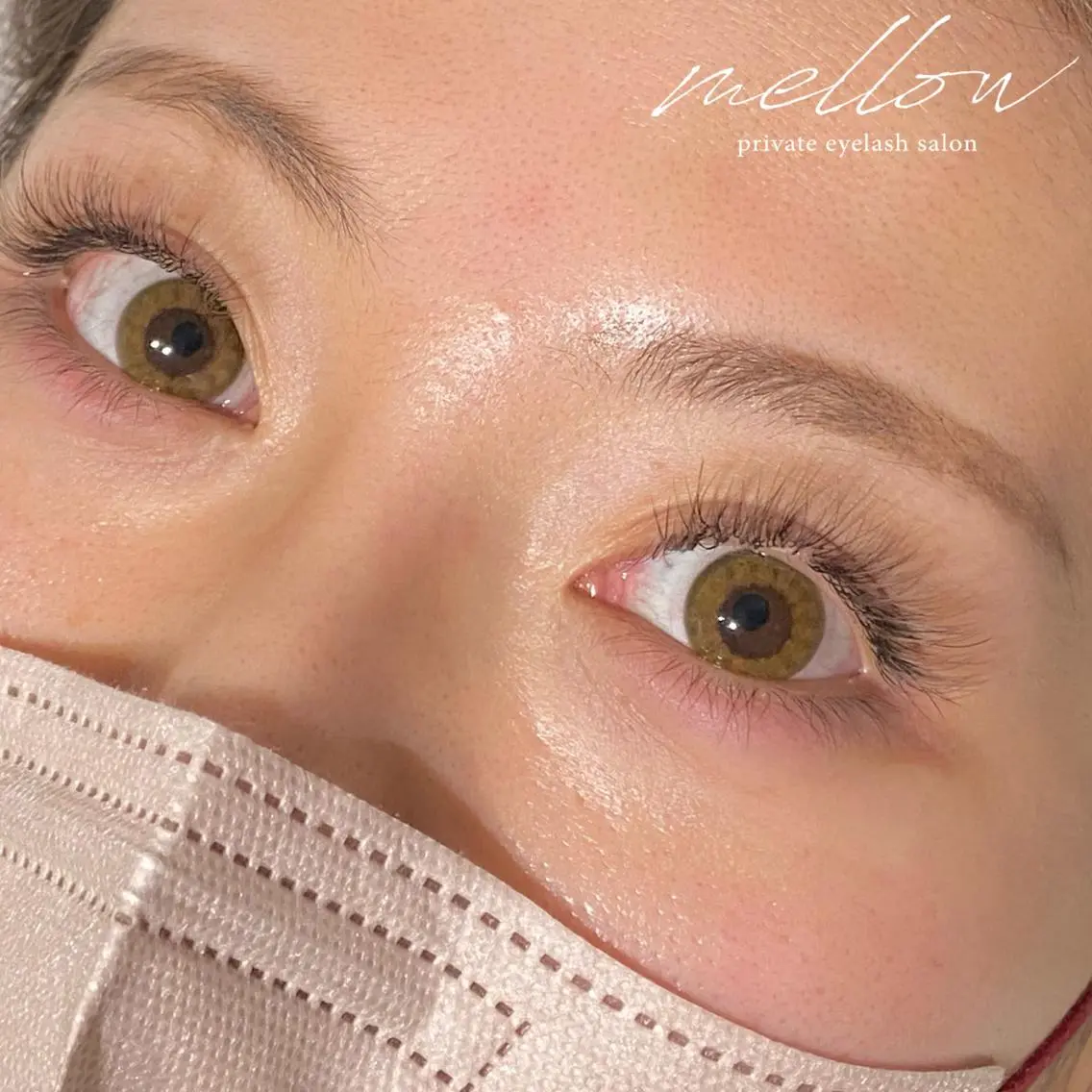 マツエク・マツパ フラットラッシュ ボリュームラッシュ mellow eyelashのマツエク・マツパデザイン