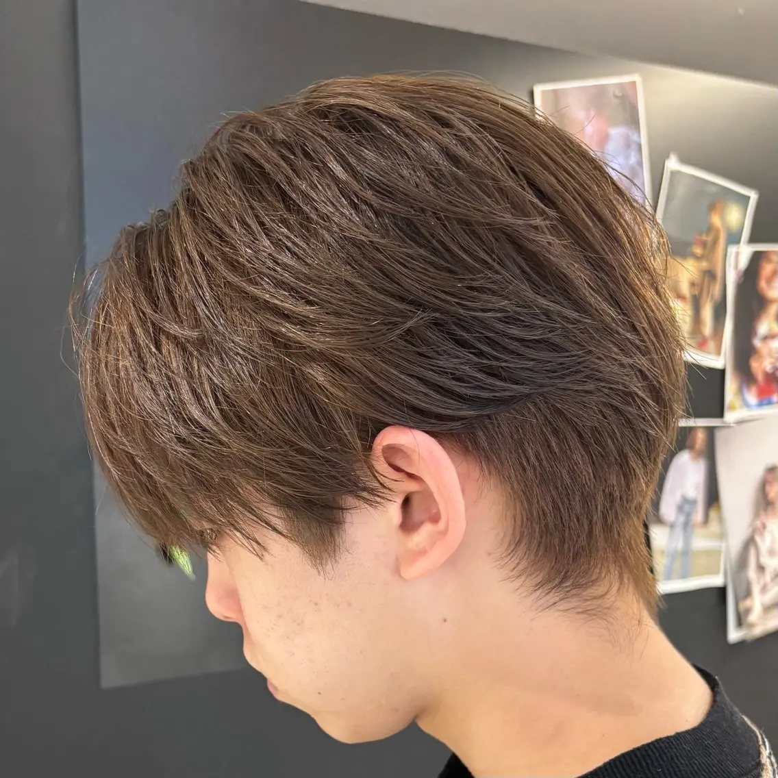 ショート カラー メンズ 透明感カラー ダブルカラー 🌿陽大|艶髪カラー ✨/縮毛矯正✨のヘアスタイル