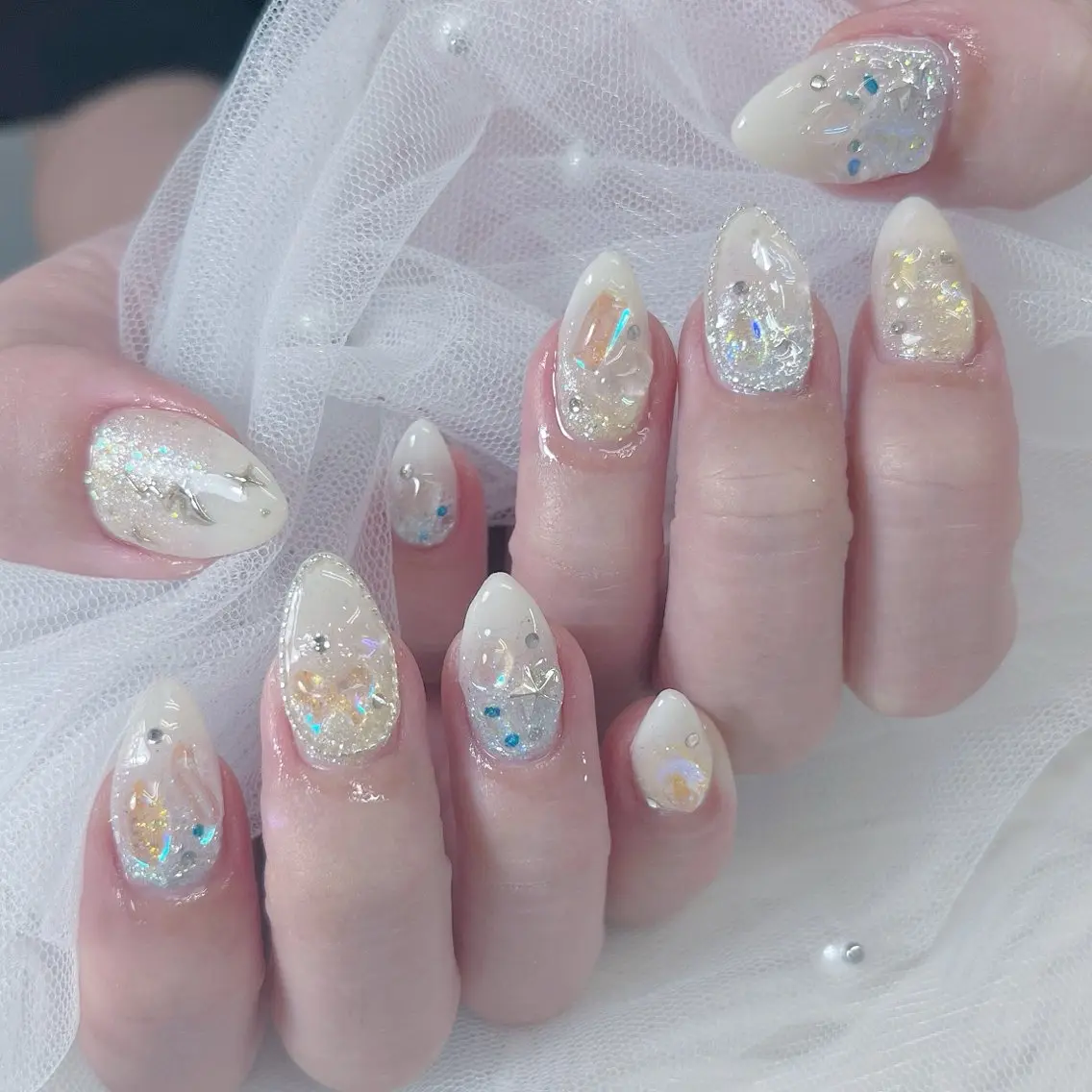 ネイル ハンドネイル Maya 🧊🫧‪／渋谷のネイルデザイン