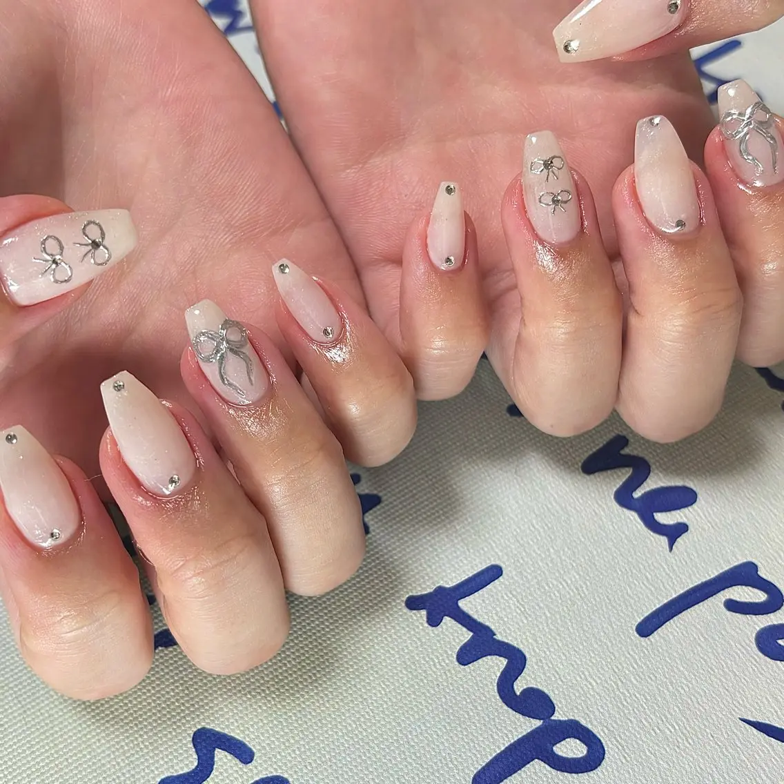 ネイル 持ち込み ハンドネイル Nailsalon BLOOM🌷 山崎のネイルデザイン