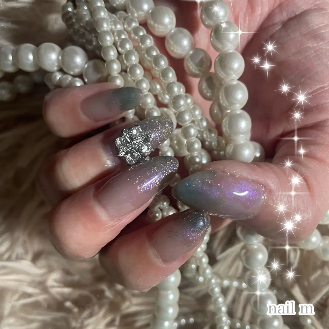 ネイル グラデーション マグネットネイル ワンカラーネイル NAIL★M 真紀のネイルデザイン