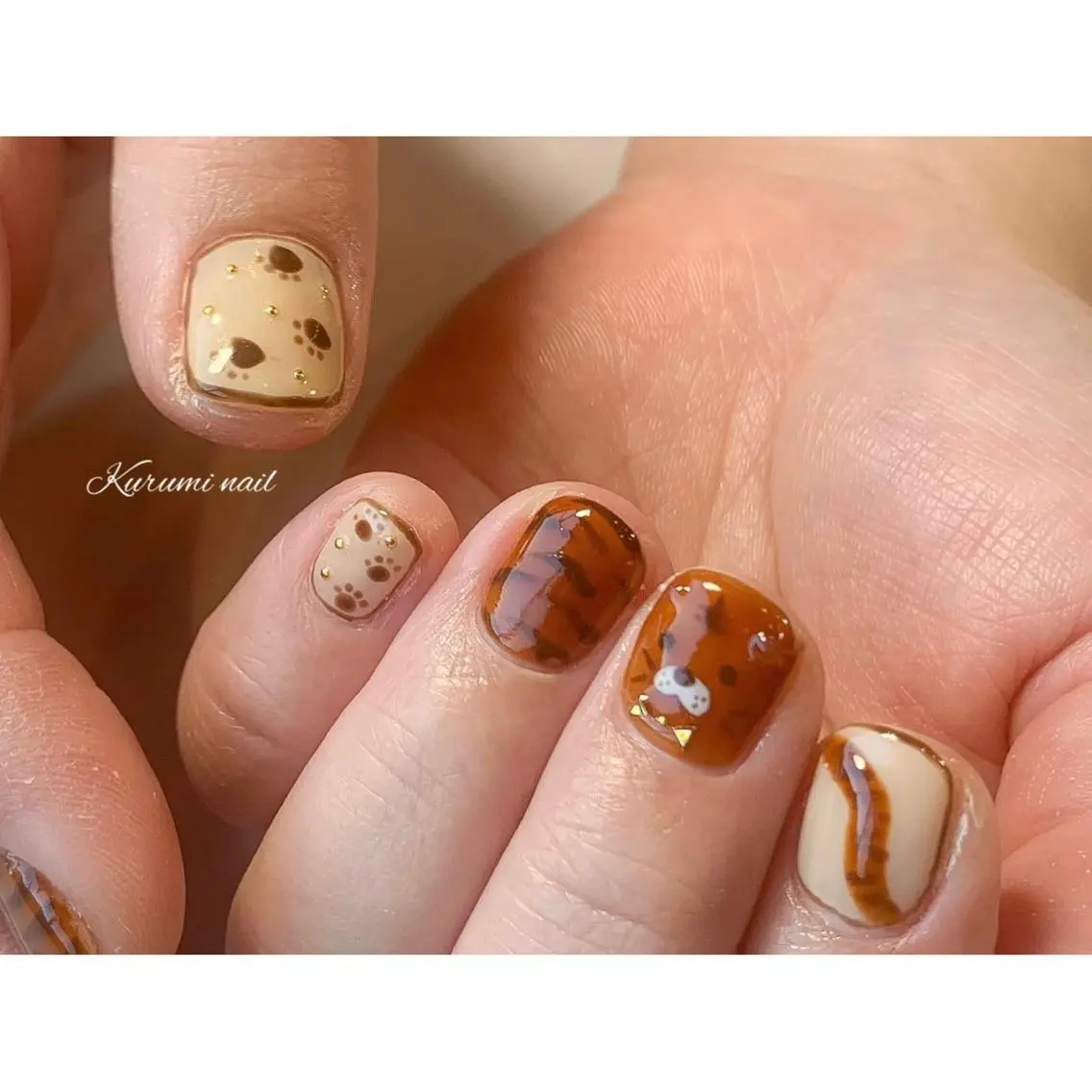 ネイル ハンドネイル Maison noyerのネイルデザイン