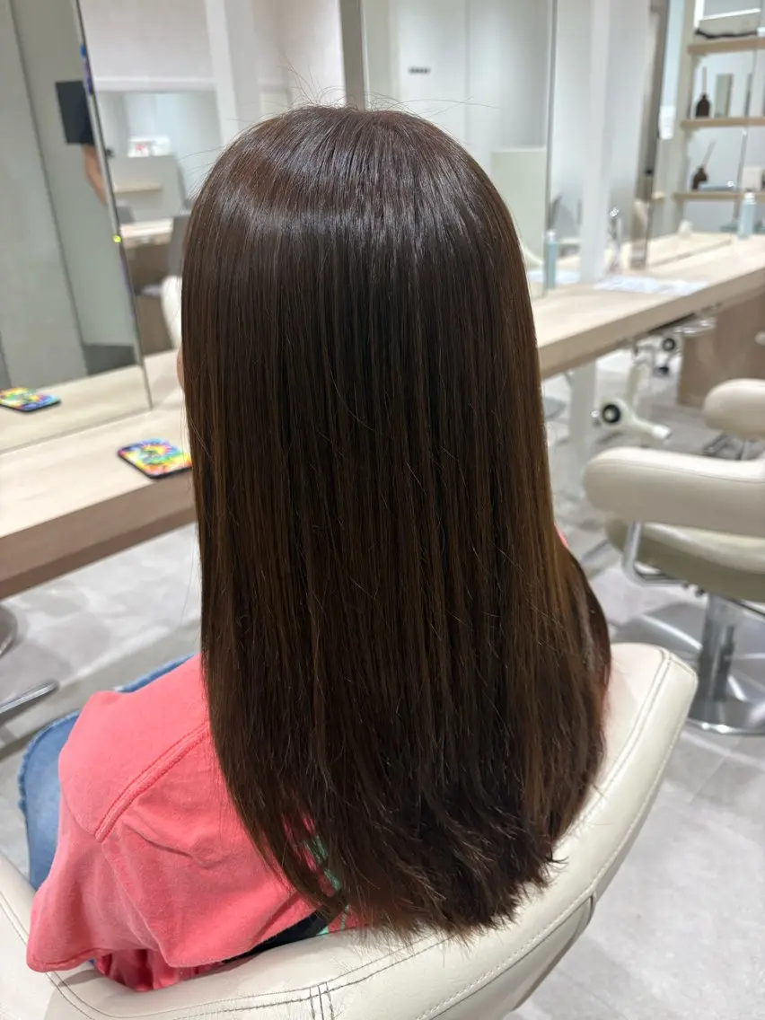 セミロング ヘアカラー 🍀モデル募集中🍀 山田さくらのヘアスタイル